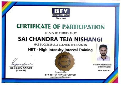 Certificate 3