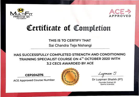 Certificate 5