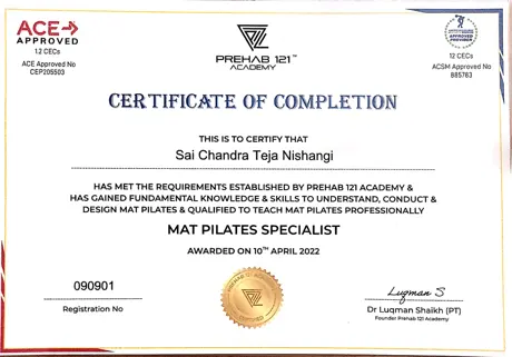 Certificate 8