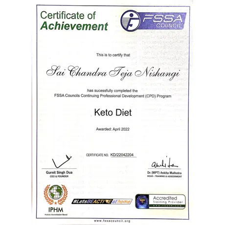 Certificate 22