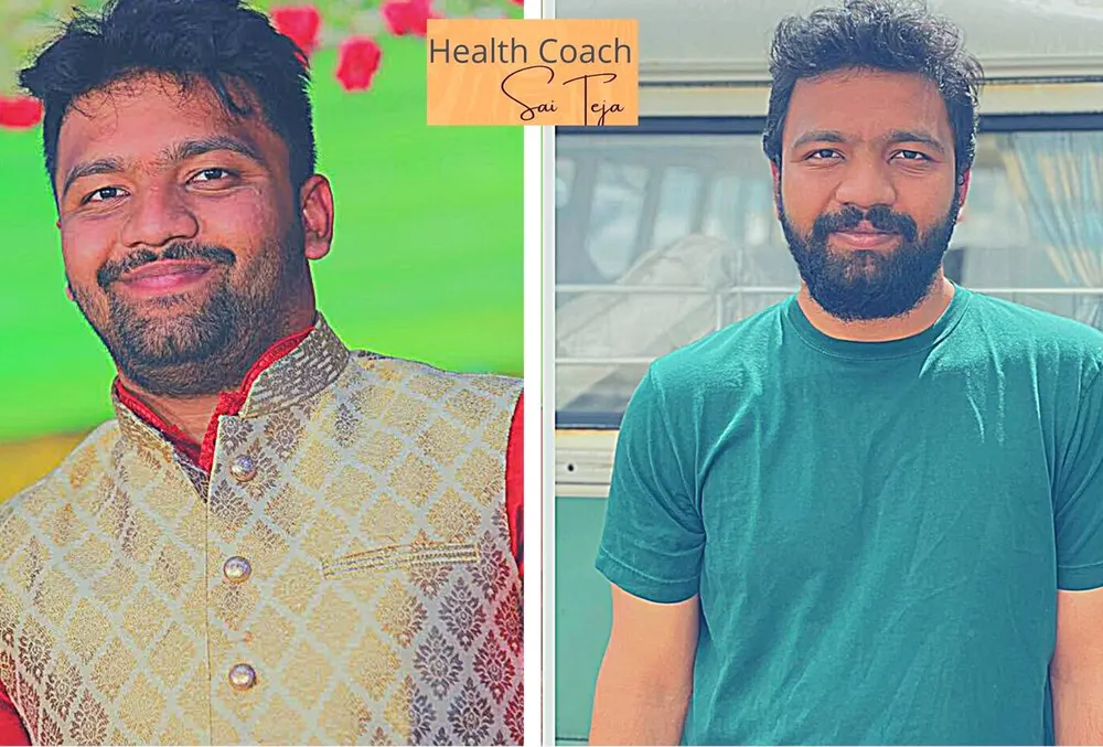 Client transformation, 98 kg to 78 kg in 5 months