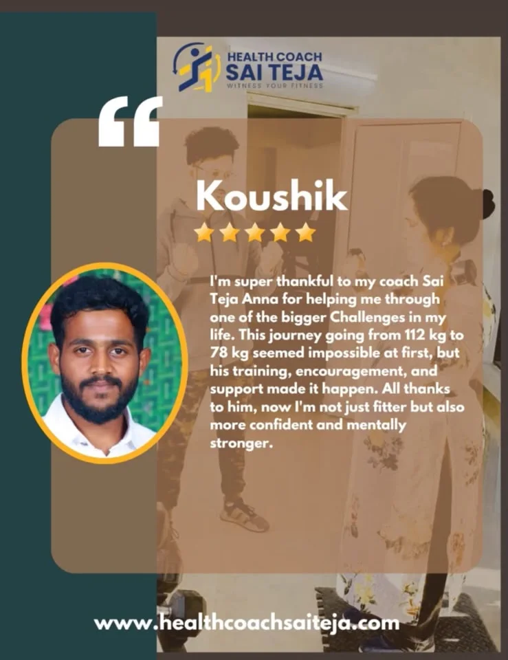 5-star client review from Koushik
