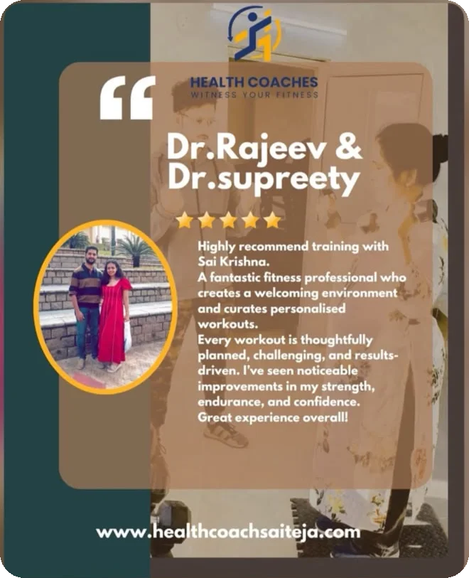 5-star client review from Dr. Rajeev and Dr. Supreety